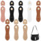 Nogeqi 8 Sätze Handtaschen Verschlüsse für Taschen, Leder Taschen Verschluss Tasche, Häkel Tasche Häkeltaschenverschlüssen, Leather Snap Buckles für Umhängetasche Geldbörse