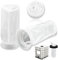 Udbrud 3 Stück IBC Deckelfilter, Ersatzfilter Nylon Filter IBC Filter IBC Container Filter Feinfiltration Abwaschbar IBC Tank Zubehör für IBC Regenwassertank Aquarien