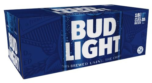 Bud Light Beer Cans 18 x 440 ml