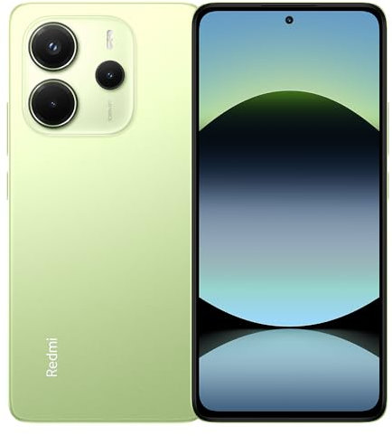 Xiaomi Redmi Note 14 Smartphone 6GB+128GB 108MP AI Camera All-Star Durability MediaTek Helio G99-Ultra 120Hz Eye-Care Display 5500mAh Battery, with NFC, Without Charger (Green)