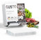 GustoVac Premium Vakuumbeutel, 100 Stk. 20x30cm Profi- Folienbeutel, Vakuumierbeutel für Vakuumierer, Kochfest & Sous Vide Gefrierbeutel, Lebensmittel Vakuumiergerät, Made in Germany, BPA-frei