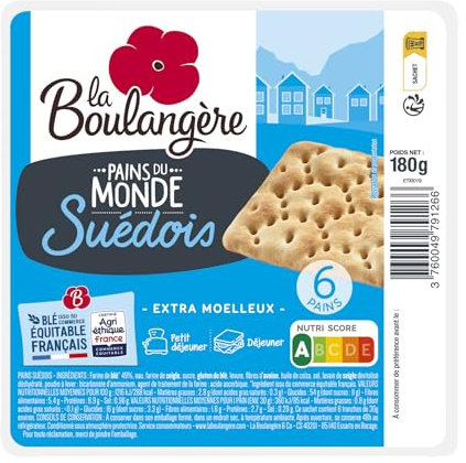 Pains Suédois 180g - LA BOULANGÈRE