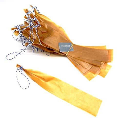 AlcoFermBrew Kunstdarm Ø45mm / 40cm – 30 Stücke | Wursthülle | Schweinedärme Fleisch räuchern | Wurst räuchern,