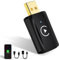 MSXTTLY Wireless Carplay Adapter Small Car Play Dongle Mini CarPlay Wireless Adapter for iOS 11+ for OEM Wired Car Model 2017+, Black, U2C-AIR Pro