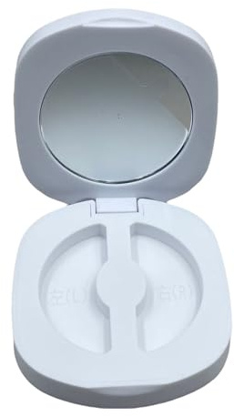 Cosmetic Case Empty Eyelashes Storage With Makeup Mirrour Fake Eyelash Packing Holder Box Travel Eyelashes False Eyelash Travel Case