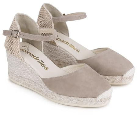 espadrilles, Robi Ante, Zapatos Sandalias Cuña Moda Casual Fashion Cuero