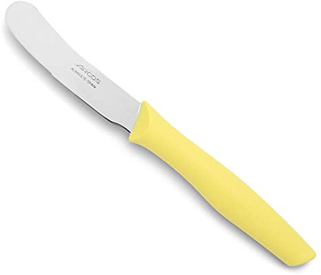 Arcos Nova - Buttermesser - Klinge Nitrum Edelstahl 70 mm - HandGriff Polypropylen Gelb