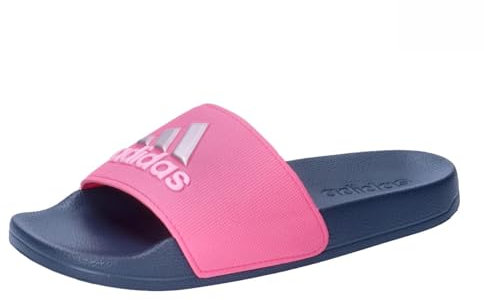adidas Adilette Shower Slides RUTSCHEN, Lucid pink/Silver met/preloved Ink, 34 EU