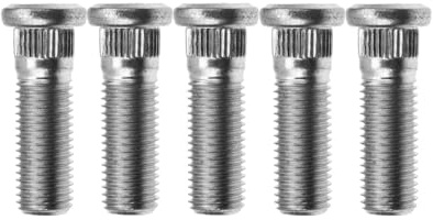 Mysttoo 5PCS M12x1.5 Wheel Studs 43mm Lug Bolt Stud Compatible with Honda Accord Civic City CR-V CR-Z Fit HR-V Insight Element Prelude S2000 Acura Integra CL EL ILX MDX RSX TL TLX TSX