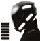 OioTuyi 4 Reflektierende Motorradhelm Aufkleber, Helm Aufkleber Reflektierend, Hohe Sichtbarkeit, Diskret und Design, Motorradhelm Dekor Aufkleber