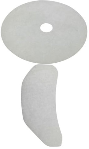 SOESFOUFU 2stücke Runde Trocknerfilter Set Für Abluftfilter Trockner Ersatz Auspufffilter Luftansaugfilter Kit Für Zuluft Und Abluftöffnungen
