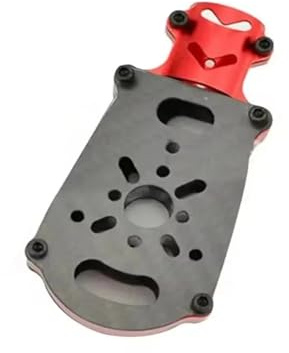 Base de montaje Motor Universal 16MM for fotografía aérea, cuadricóptero, hexacóptero, octocóptero, Dron multirotor(16mm Red)