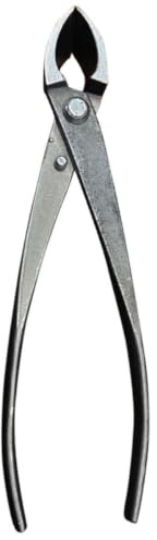SHINEOFI Tijeras para Podar Bonsáis y Árboles Frutales de Acero Inoxidable Bordes Cóncavos para Jardín y Cuidado de Plantas