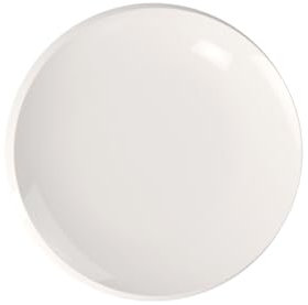 Villeroy & Boch - NewMoon Frühstücksteller 24 cm Weiß, Spülmaschinenfest, Mikrowellensicher, Kleiner Teller, Dessertteller, Salatteller, Kuchenteller, Geschirr, Premium Porzellan