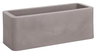 Nicoli Fioriera da davanzale Calypso 50x20 H18 Grigio Cenere