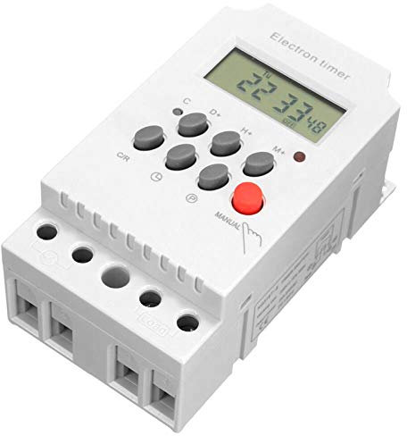 SHUIYUE AC 220V 25A minuterie Programmable numérique Rail Din minuterie électronique contrôleur de commutateur de Temps avec Horloge d'affichage LCD