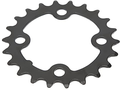 Dilwe 64mm Bicycle Chainring, 22T Carbon Steel Chain Ring, Anti Deformation, 8-10 Speed Compatible, Durable Design, Bicycle Chain Rings for Mountain Bikes, Road Bikes, and Hybrid Models
