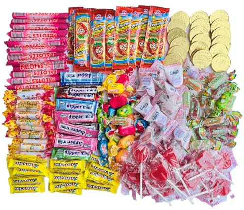 200 Chuches de Marcas Premium, 20 Unidades de 10 Productos Diferentes con 20 Bolsas de Regalo para Cumpleaños, Piñata, Navidad, Halloween, Boda, Eventos