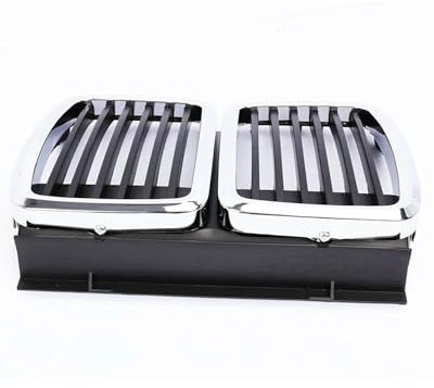 RWRAPS Rejilla radiador para BMW para E30 para M3 3 Serie 1982 1983 1984 1985 1986 1987 1988 1989 1990 1991 Rejilla Delantera de capó de modificación automotriz Parrilla Modificada Coche