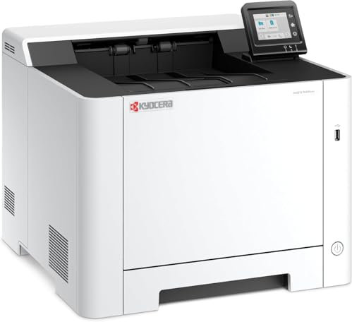 Kyocera Ecosys PA2101cwx/Plus Laserdrucker Farbe. 21 Seiten pro Minute. Laserdrucker WLAN inkl. schwenkbarem Touchpanel, Mobile-Print und Duplex. Farbdrucker inklusive 3 Jahre Full Service Vor-Ort