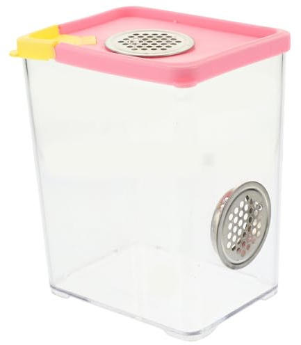 Boîte à nourriture pratique pour reptiles - Réservoir à escargots - Pour animaux de compagnie - Pour nourrir les insectes et lézards