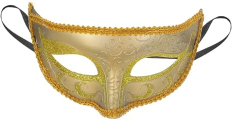 BESPORTBLE Demi Masque Dentelle pour Femme Masque de Mascarade Élégant pour Halloween Carnaval et Fête à Thème Accessoire de Costume Unique