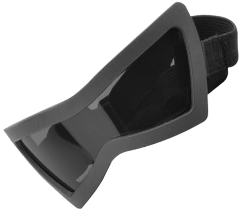 Lunettes De Soleil pour Chiens De Petite Taille | Lunettes Anti-Vent pour Chiens, De Protection UV pour Animaux avec Lanière Réglable pour Promenade Plage Randonnée Sortie Estivale Chat Et Chi