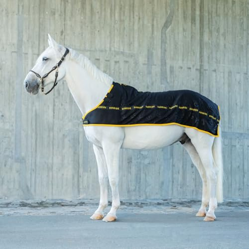 SUNRIDE Manta Interior Fleece Inlett con Sistema Hook & Hold, Secado rápido, calienta Espalda y riñones, Forro Polar Antibacteriano antipilling, Lavable a máquina, Transpirable (165 cm)