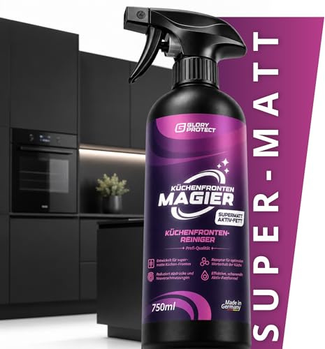 Pulitore da cucina Magic Super Matte grasso attivo da cucina 750 ml | Detergente speciale professionale per fronti della cucina super opaca o ultra opaca, formula grassa intensa | Anti-impronte