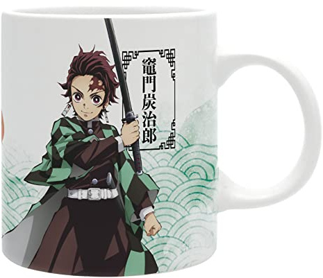ABYSTYLE - Demon Slayer Tasse Tanjiro & Nezuko, Weiß