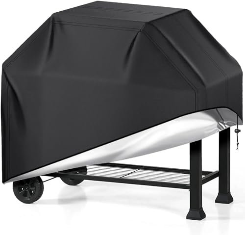 SPORWAY Housse de barbecue à gaz - Résistante aux intempéries - Housse de barbecue - Oxford - Résistante à la déchirure - Imperméable à la poussière - 145 x 61 x 117 cm