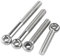 Golfare con dado, Anello di spalla Bulloni a occhiello M5 M6 M8 M10 M12 Anello in acciaio inossidabile 304 Bullone di collegamento Fisheye Eye Slip Hole Vite Live Bolt Fisheye con foro(150mm*M101pcs)