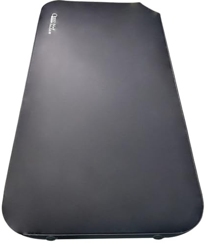 Quest AirLux 10 Rock n Roll Campervan Standard Self-Inflating Air Mattress, Charcoal Grey, 180 cm x 100 cm x 10 cm