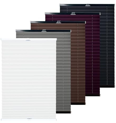 Thermo-Rollo Anthrazit 85x150cm Klemm Fix Rollo