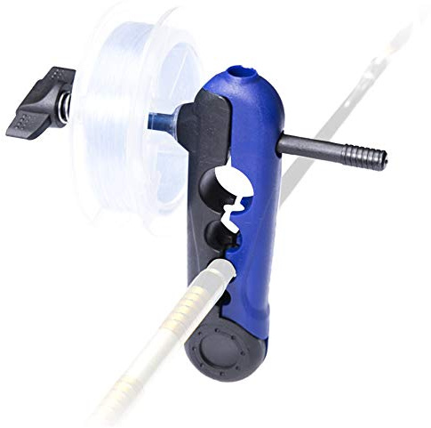 Cola de Línea de Pesca Bobinadora de Carrete Mini, Portátil Ajustable Línea de Pesca Bobinadora Carrete Carrete de Bobina Líneas de Centrifugado Bobinadora Herramienta de Aparejos de Pesca