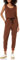 Amazon Essentials Damen Studio-Frottee-Overall (in Übergröße erhältlich), Schwarz Braun Tiermuster, XS