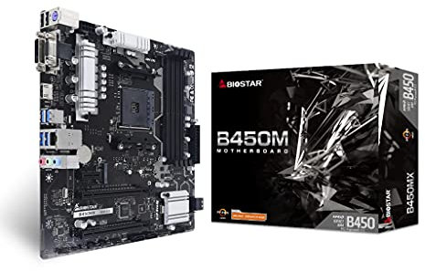 Biostar MB B450MX (B450,AM4,mATX,DDR4,VGA,AMD)