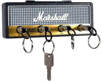 Deluisho Schlüsselhalter, Audio-Schlüsselanhänger, Schlüsselanhänger Wand, an der Wand Befestigter Schlüsselanhänger, Kreative Retro-Schlüsselaufbewahrung…