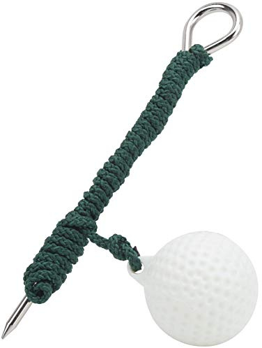 Annadue Pelota de Conducción con Cuerda para Mosca de, Ayuda para la Práctica de Entrenamiento de Swing con Cuerda Retráctil, Pelota de con para Práctica de Tiro de Swing