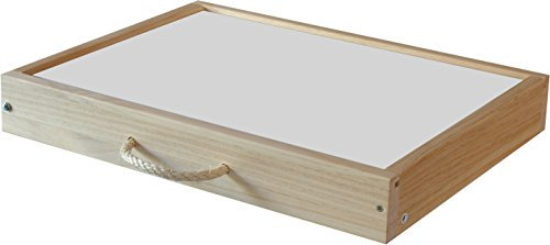 R-CRE@ – Table Lumineuse Montessori + Manuel d’Activités | Personnalisable, Certifiée (AIJU + Univ. Murcia) | Boîte Sensorielle pour Enfants | Apprentissage & Créativité à la Maison ou à l’École