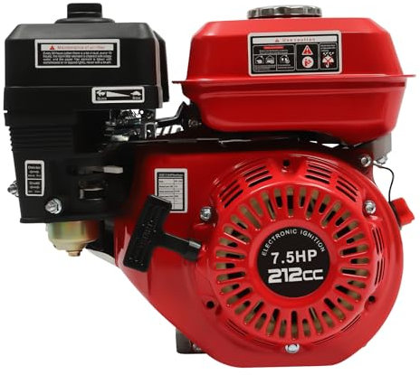 7,5 Hp 4 tempi, 208 Cc, engine di corrente a benzina, 5100 W, motore a benzina con albero motore a benzina