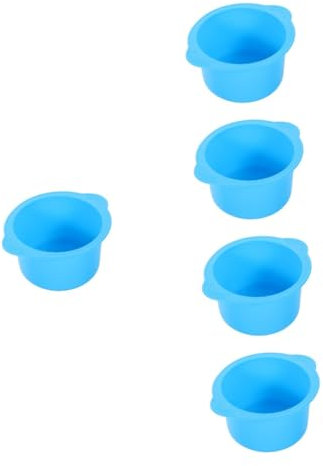 Mikinona 5stücke Haarentfernungs-wachswärmer-schüssel Aus Silikon Hitzebeständig Einfaches Entnehmen Für Professionelle Waxing-anwendungen Für Glatte Haut Ohne Mühe