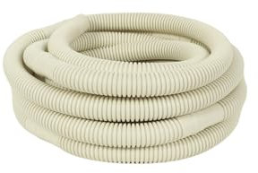 Tubo corrugado Ø16 con macho/hembra Ø18-20 para condensados, 5 MTS.