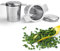 Reforung 2 PCS Filtro de Te para Taza Colador de Té de Acero Inoxidable con Tapa Filtro Infusor Te con 2 Asas Infusor Te para Taza Reutilizable de Malla Fina paraTazas de Té, Tetera y Tazas