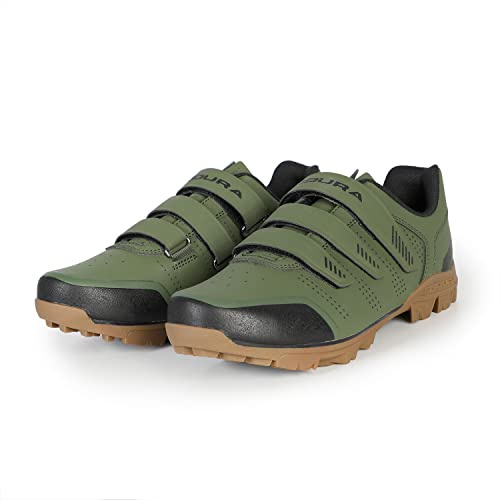 Endura Zapatos Hummvee XC para Hombre, Verde Oliva, 42