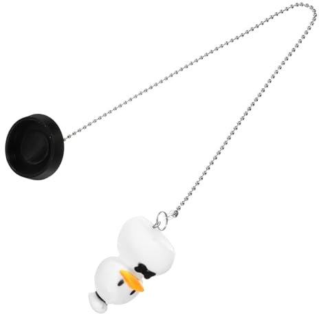 COSMEVIVI Tapón Diseño De Tapón para Bañera con Cadena Inoxidable Atascos Práctico y para Baños y