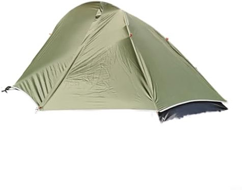 FUBESK Tenda per una persona singola, ultraleggera, impermeabile, per campeggio, escursionismo, traspirante, installazione rapida, adatta a tutte le condizioni atmosferiche, riparo esterno con fondo