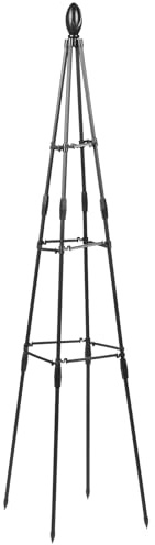 Hohopeti Soporte de Plantas Trepadoras Resistente para Interior y Exterior Enrejado Decorativo Estructura Reforzada para Jardineras y Macetas