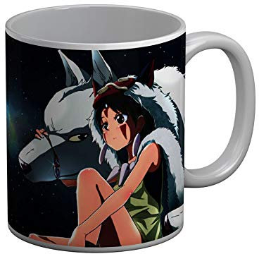 Tasse, Motiv: San Prinzessin Mononoke Hayao H. Miyazaki Manga Anime Japan