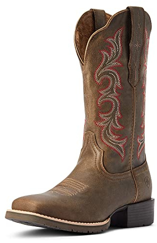 Ariat BMVY9 Womens Hybrid Rancher StretchFit Western Boot Pebble 7